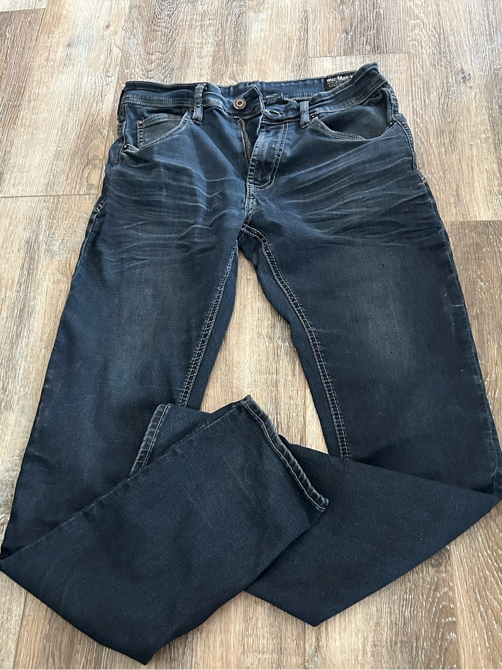 Buffalo Men's Slim Straight Dark Blue Jeans